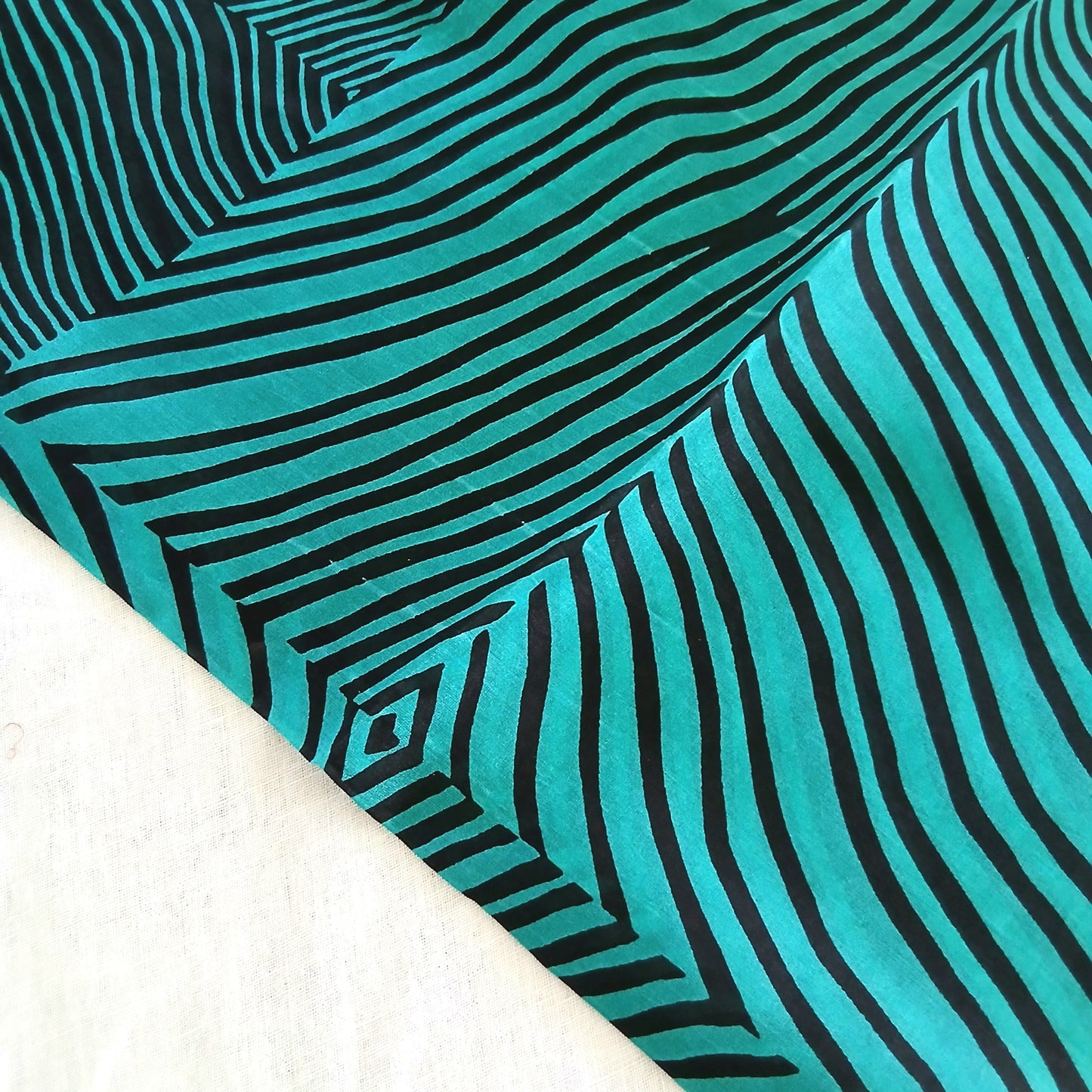 Silk Scarf - Teal ZS-1014/L