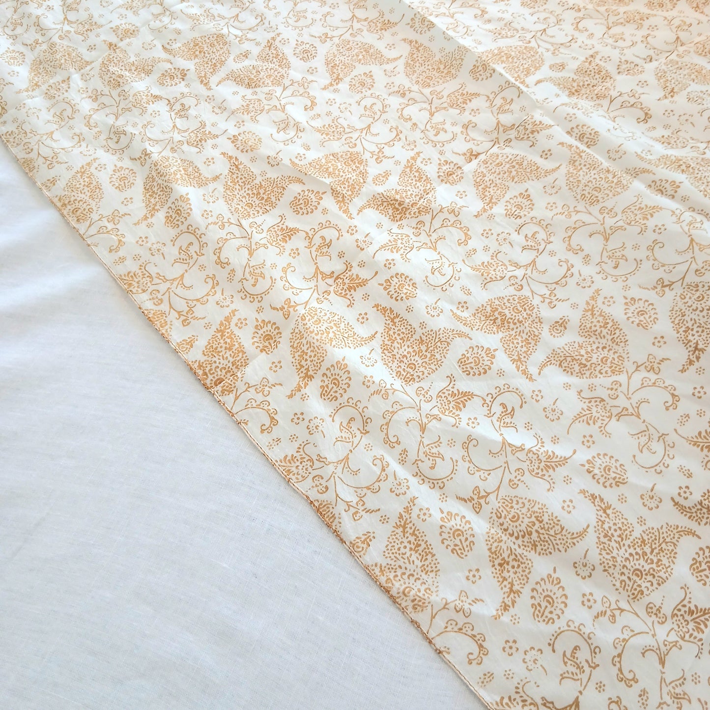 Pure Silk Scarf Golden Art PS-1056