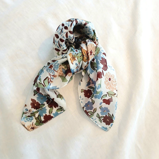 Silk Necktie - Olive/Blue ZS-1019/S