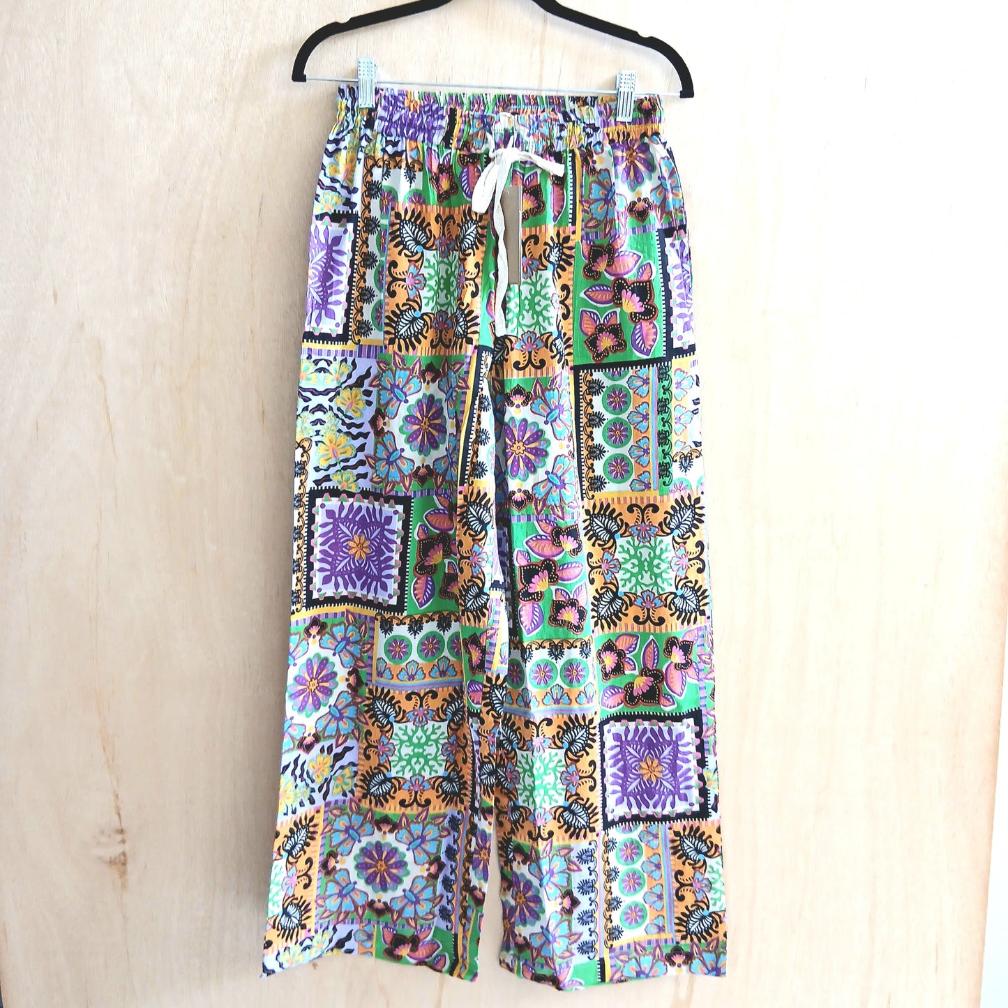 Cotton Printed Pants 66957