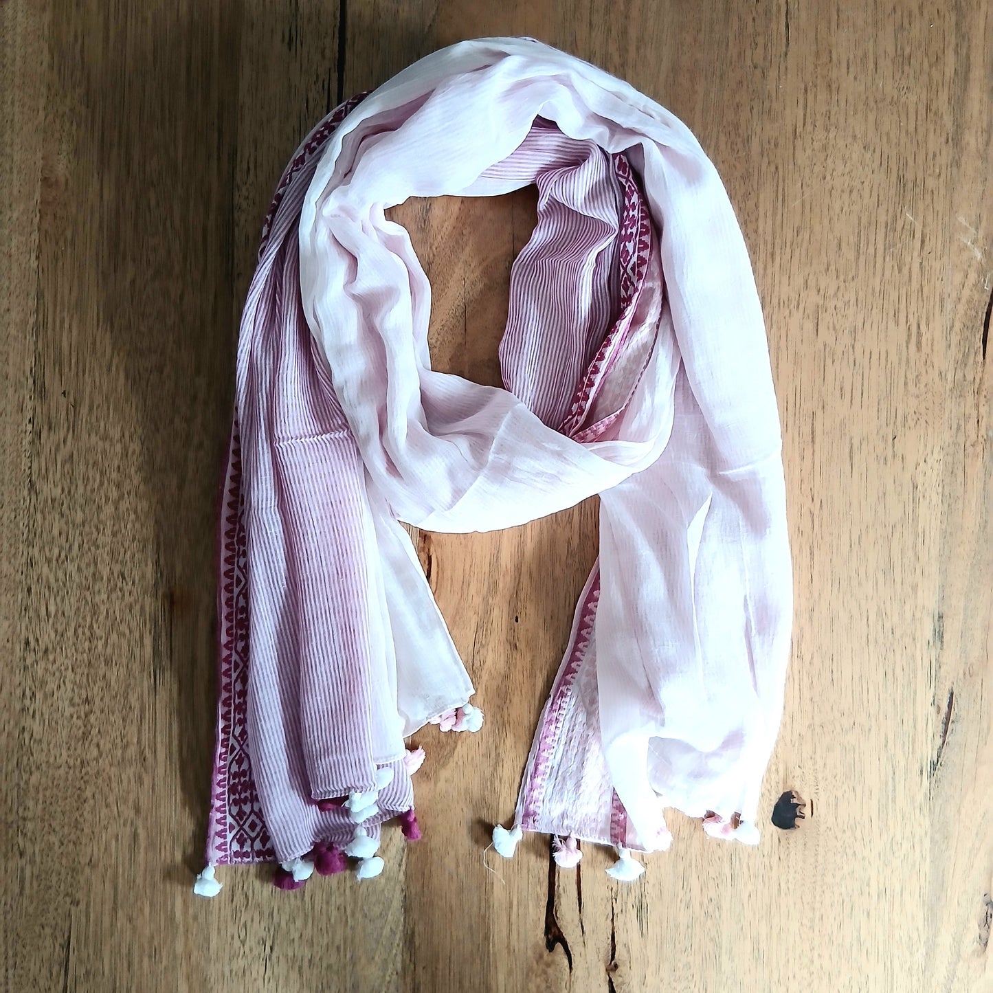 Woven Cotton Scarf 53094
