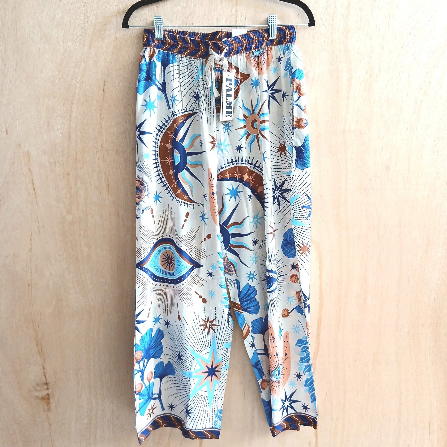 Cotton Printed Pants 66957