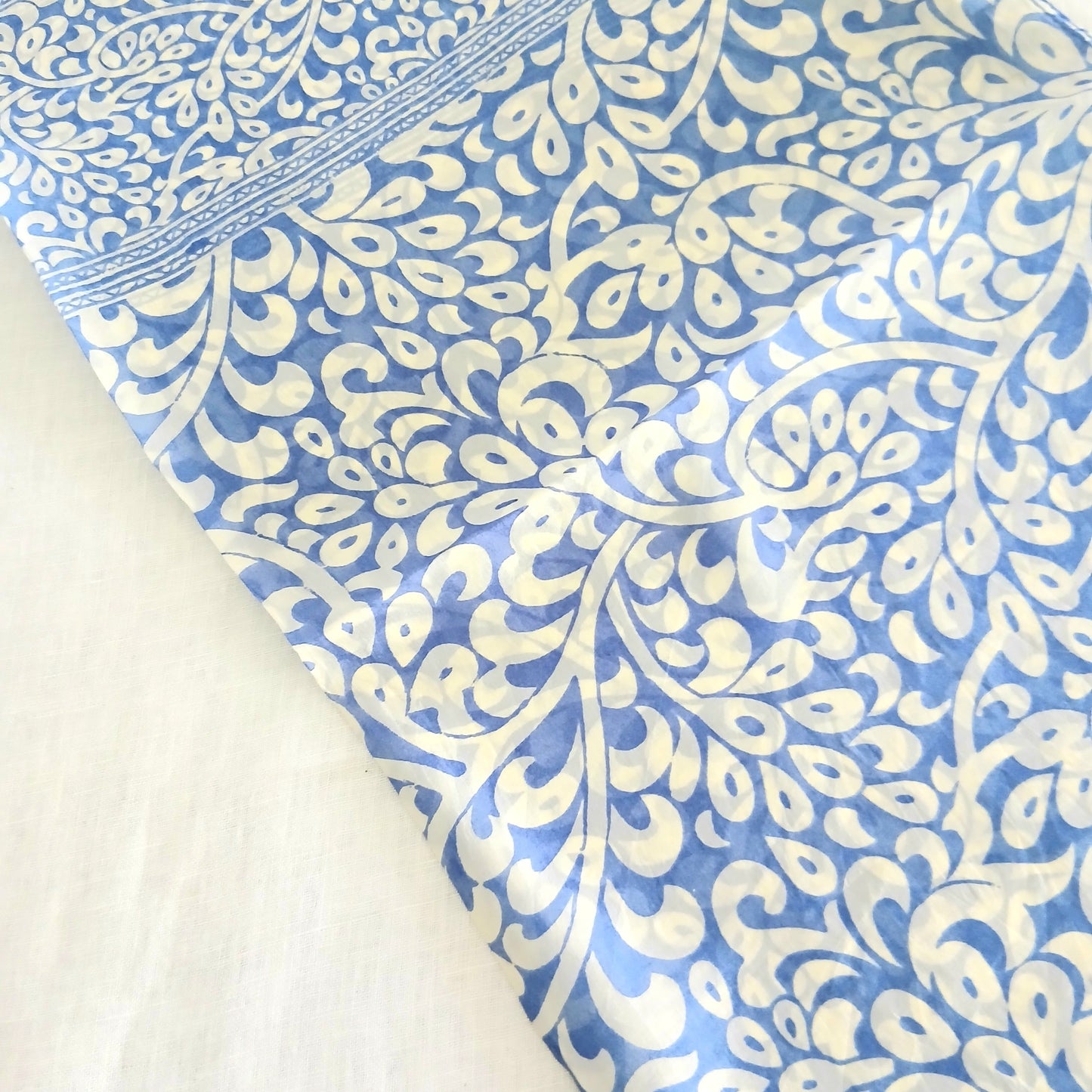 Pure Silk Scarf - Royal Blue ZS-1006/L