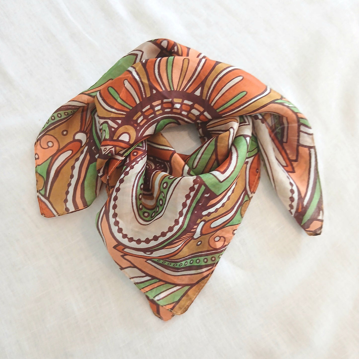 Silk Neck & Hair Tie - 1008-10 /S