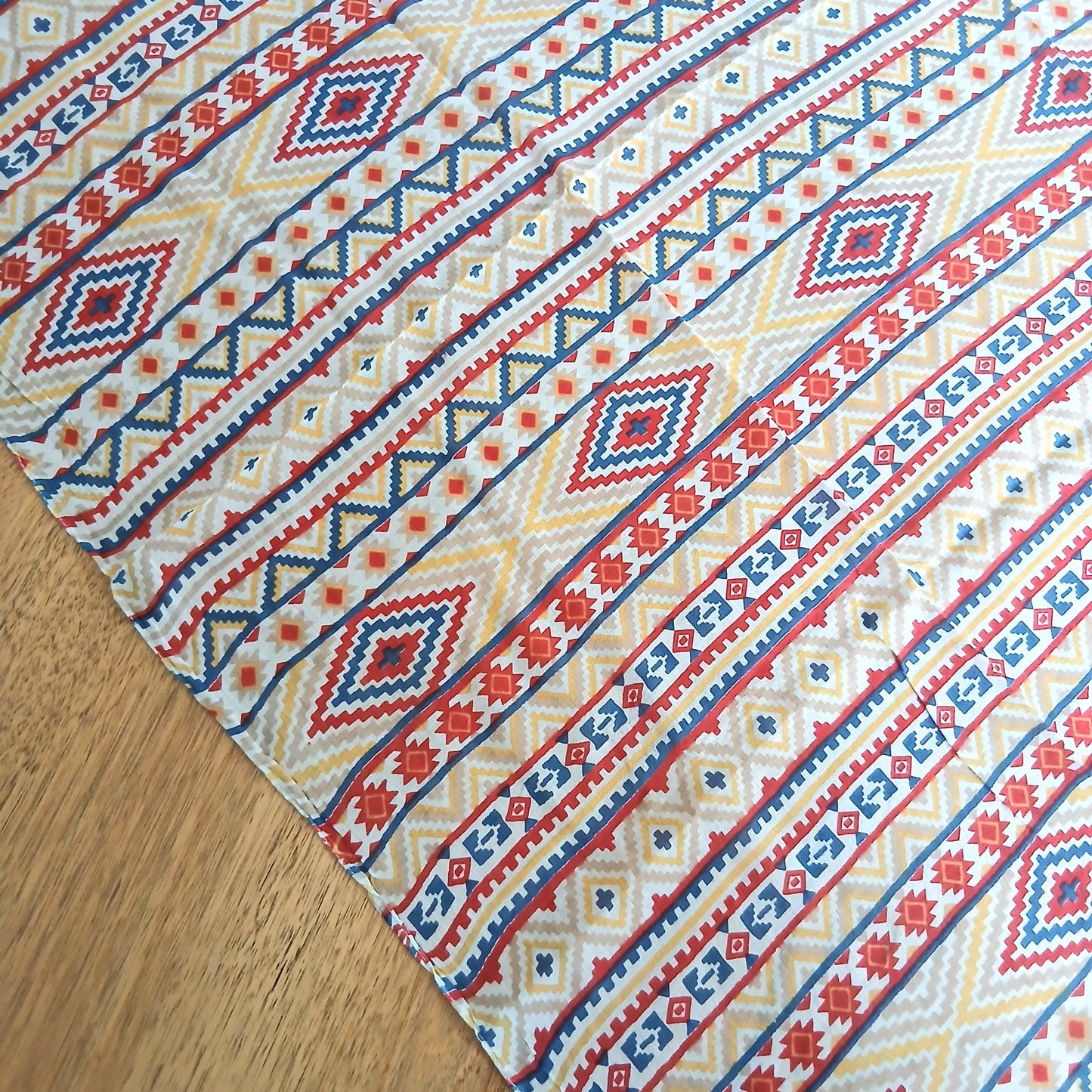 Cotton Kilim Pattern Scarf - 46206