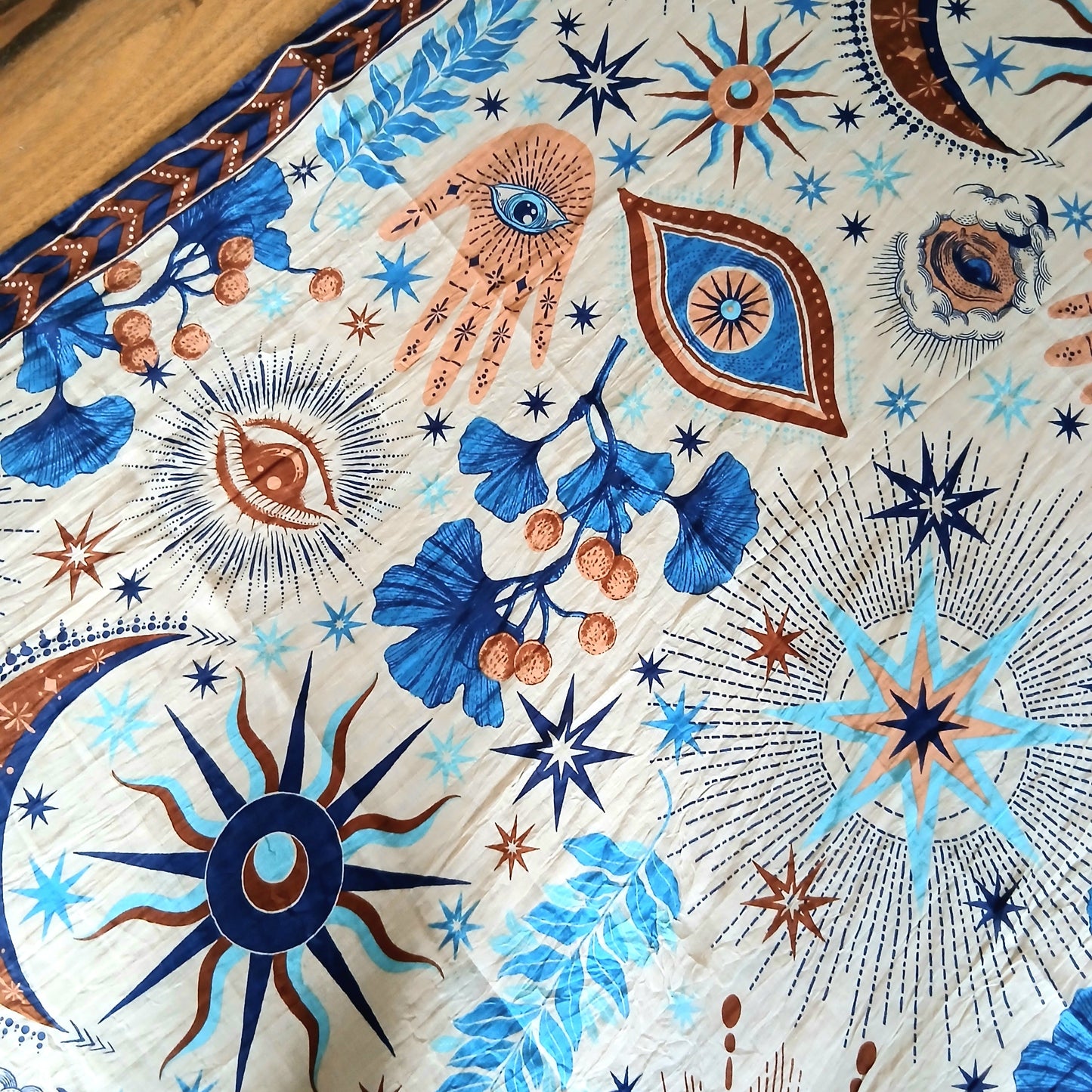 Esoteric Printed Cotton Shawl 66733