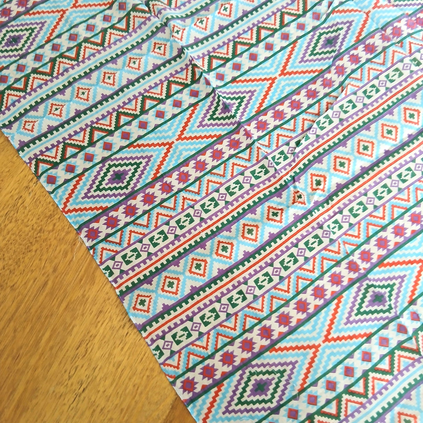 Cotton Kilim Pattern Scarf - 46206