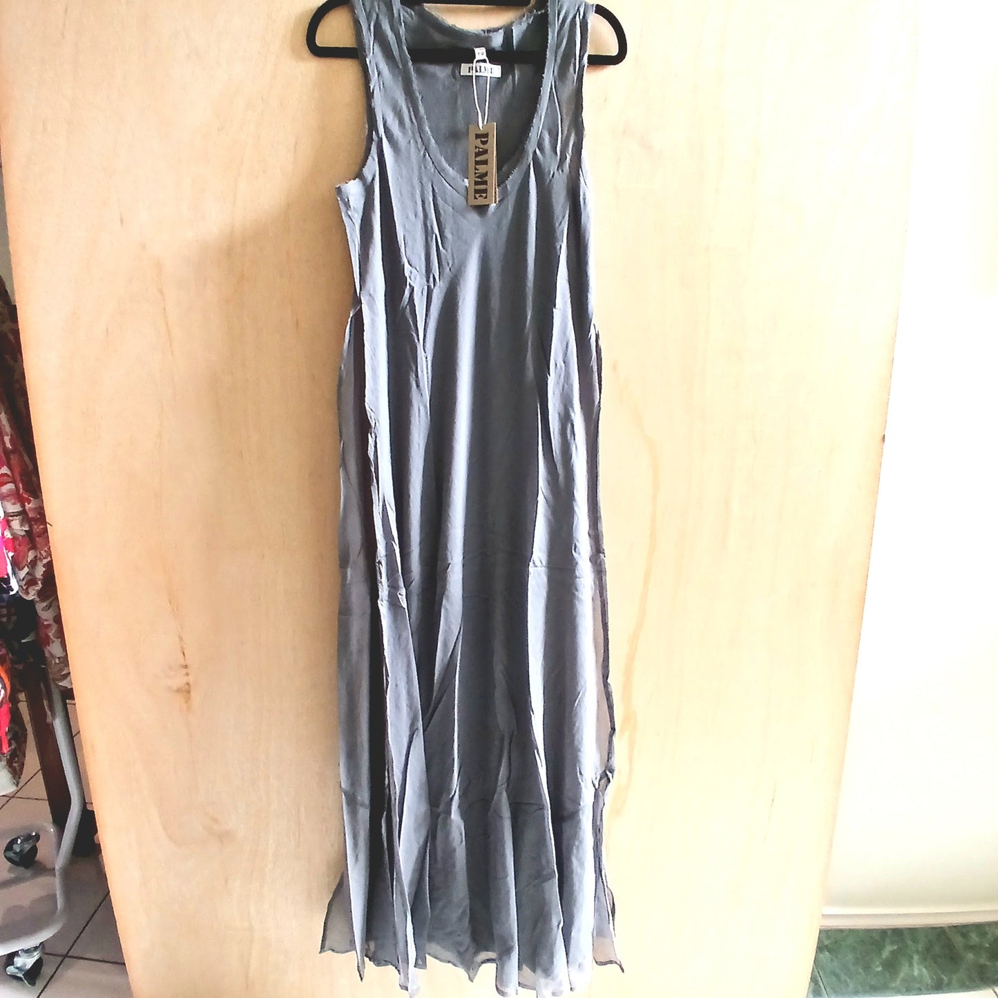 Classic Pure Cotton Long Dress 46411