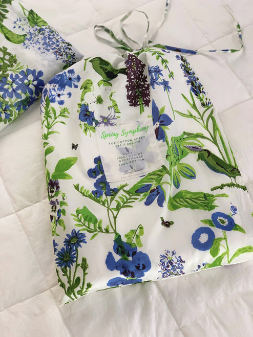 Spring Symphony Top Cotton Sheet