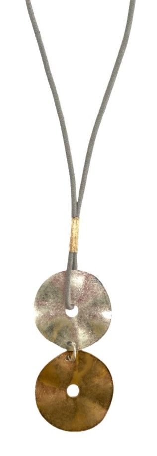 Gold and silver pendants