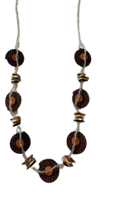 Circle Roped Necklace N14-308