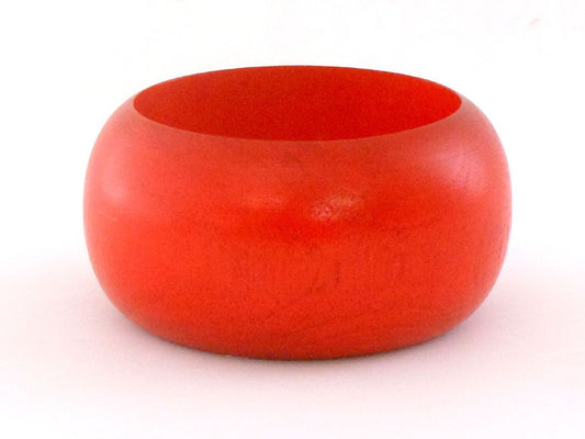 Red wood  bangle
