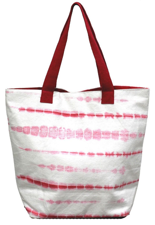 Pink tye dye bag 55x33 cm