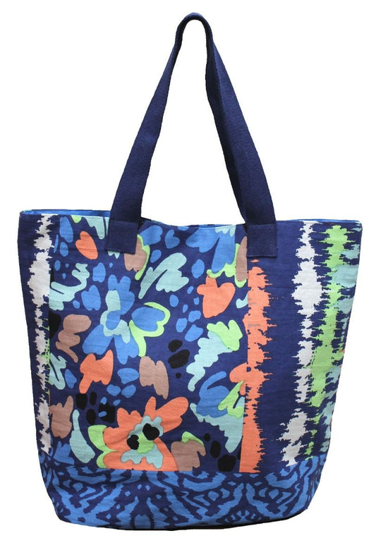 Multi blue bag 55x35 cm