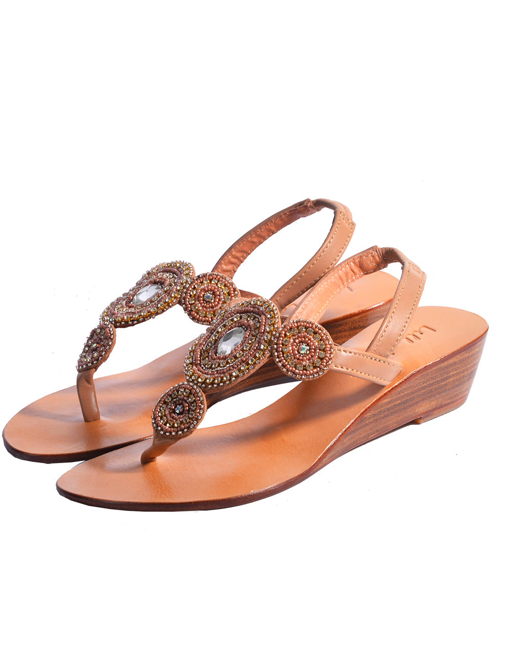 Victoria Quatro Medallion Mini Wedge