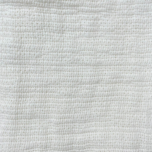 Audrey Heavy Mesh Wash Cloth - Optic White (Min Of 2)