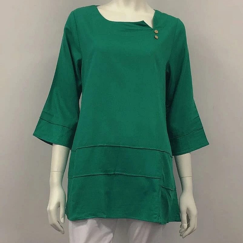 Notch Neck Top
