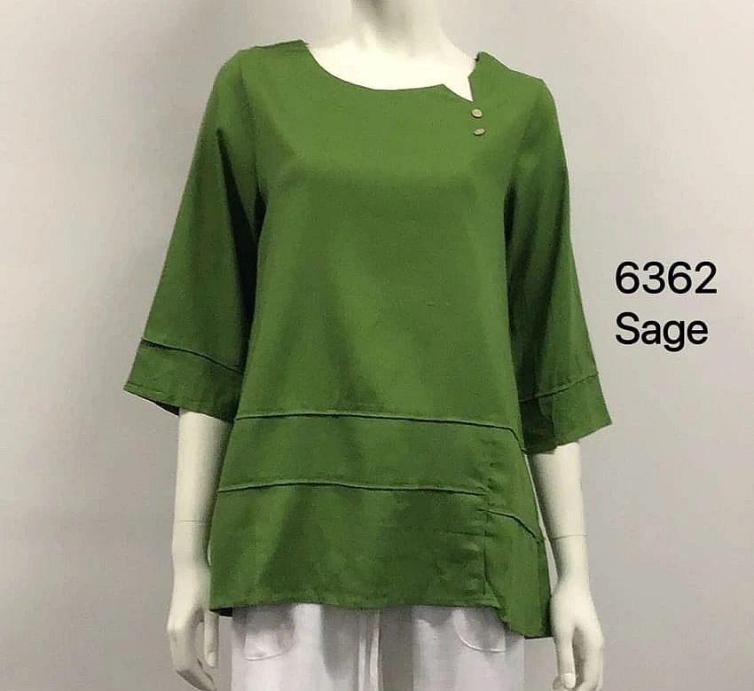Notch Neck Top