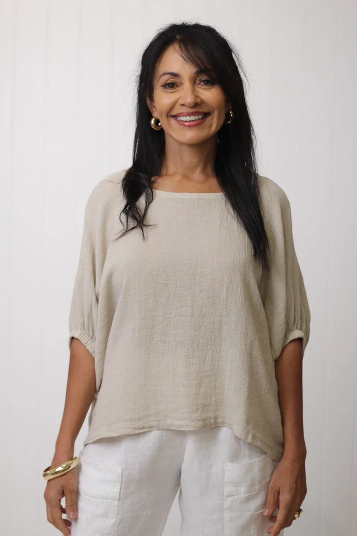 Gianna Top Weave -  Costa Vita Purolino